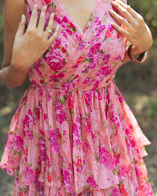Maxi Pink Floral