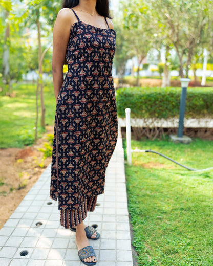 Jumpsuit Black Rust