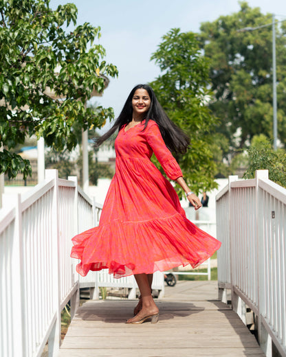 Maxi Coral Fuchsia
