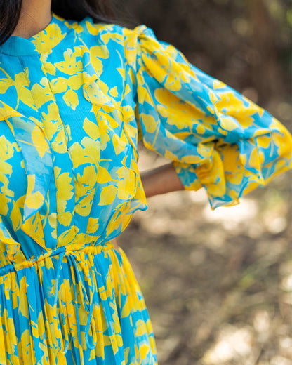 Maxi Turquoise Yellow