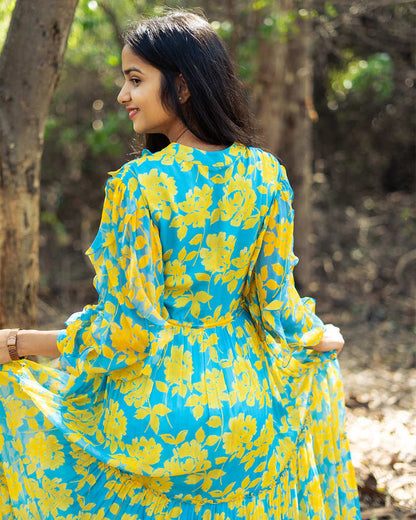 Maxi Turquoise Yellow