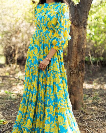 Maxi Turquoise Yellow