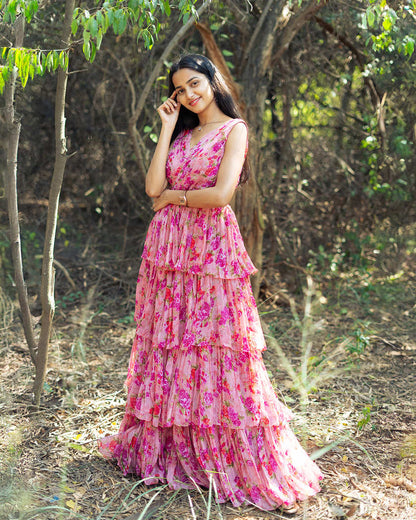Maxi Pink Floral