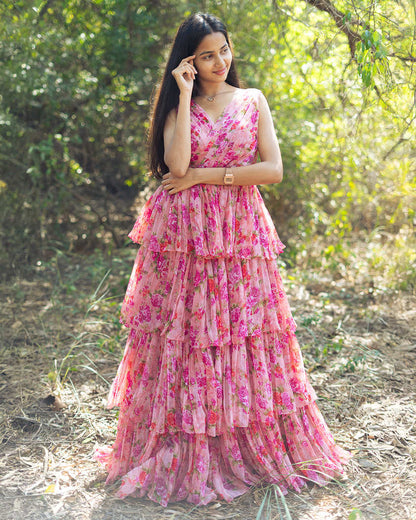 Maxi Pink Floral