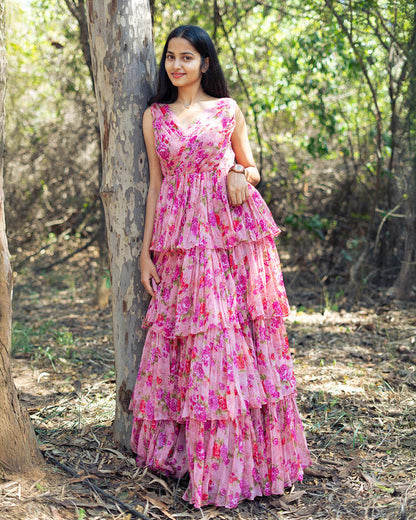 Maxi Pink Floral