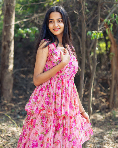 Maxi Pink Floral