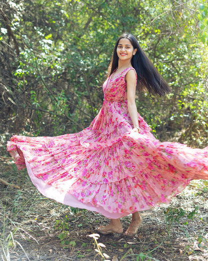 Maxi Pink Floral