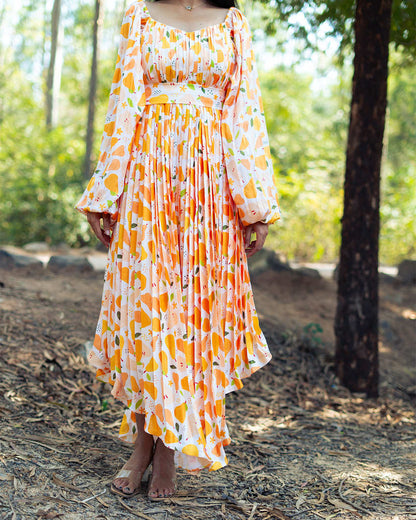 Maxi Orange Abstract