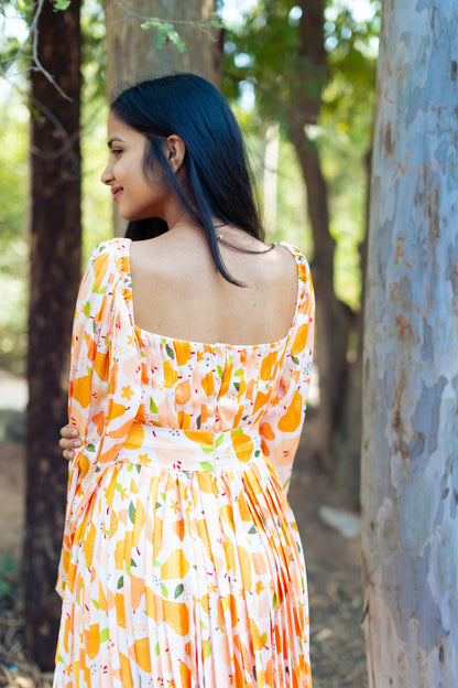 Maxi Orange Abstract