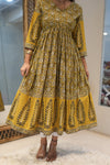Anarkali Mustard Block