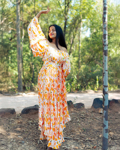 Maxi Orange Abstract