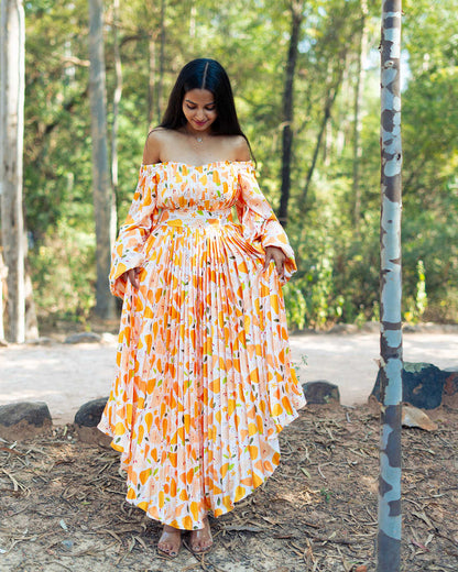 Maxi Orange Abstract