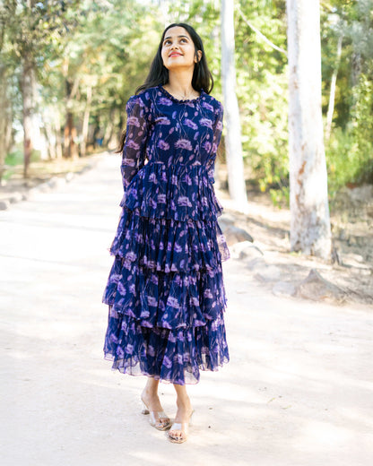 Maxi Navy Purple