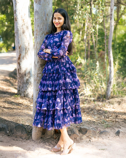 Maxi Navy Purple