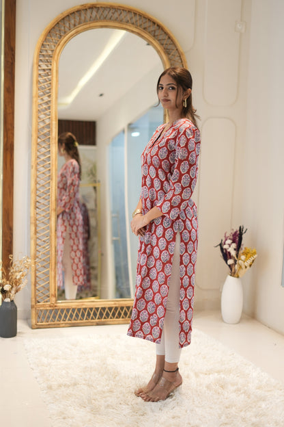 Maxi Rust Medallion