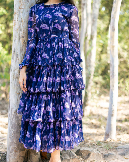 Maxi Navy Purple