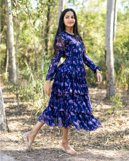 Maxi Navy Purple