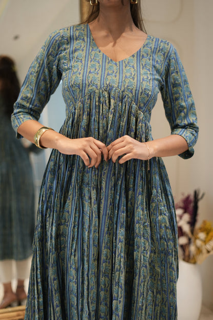 Maxi Teal Paisley