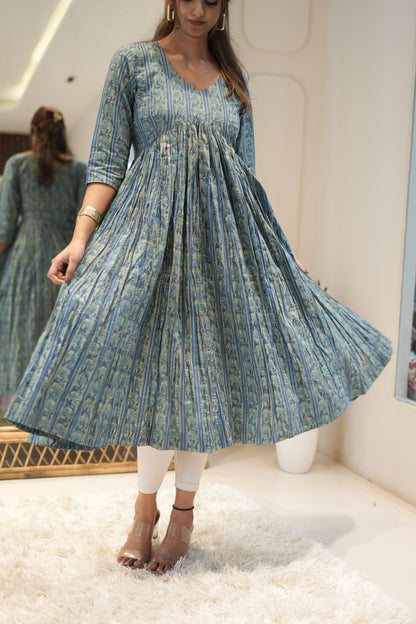 Maxi Teal Paisley
