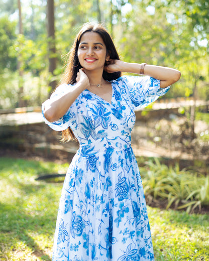 Maxi Blue Floral