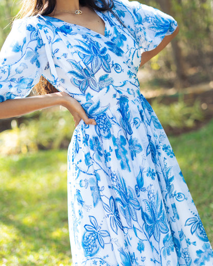 Maxi Blue Floral