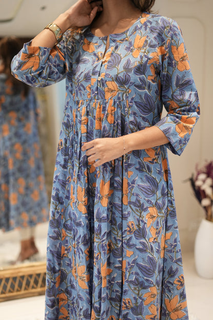 Maxi Periwinkle Floral