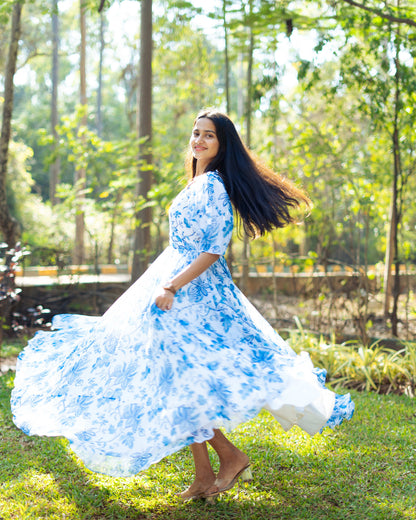 Maxi Blue Floral