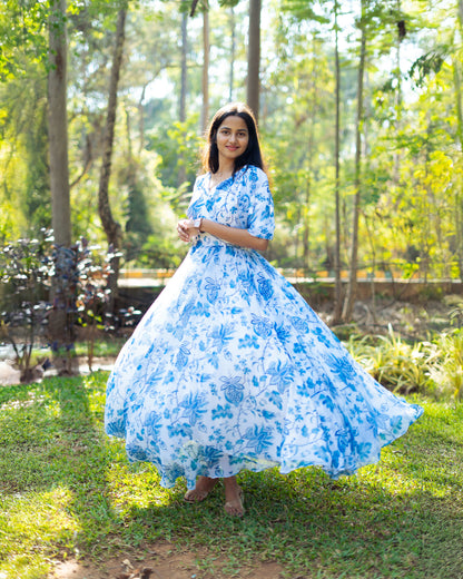 Maxi Blue Floral