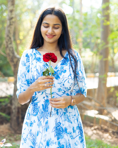 Maxi Blue Floral