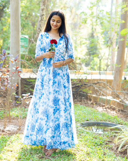 Maxi Blue Floral