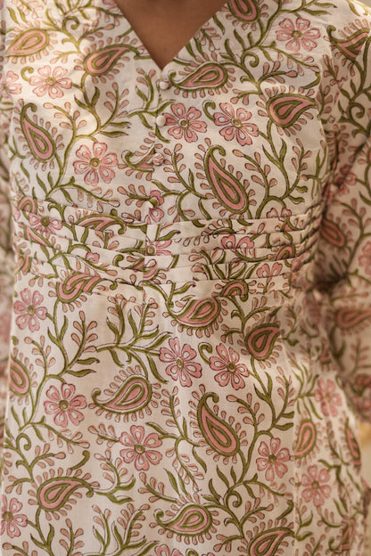 Maxi Beige Floral