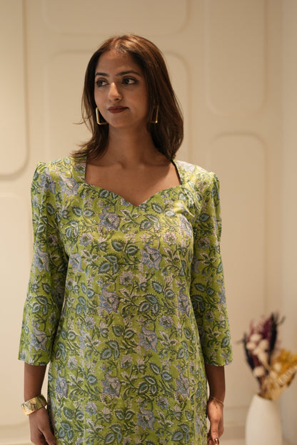 Maxi Lime Floral