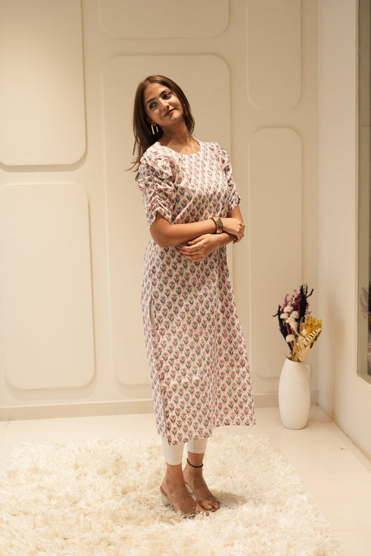 Maxi Blush Geometric