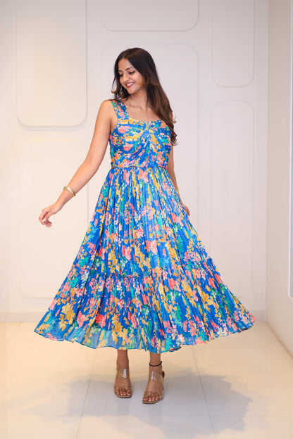Midi Cobalt Multifloral