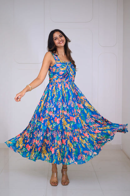 Midi Cobalt Multifloral