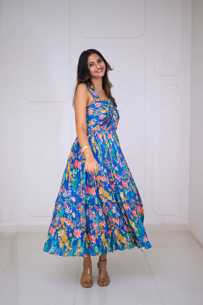 Midi Cobalt Multifloral