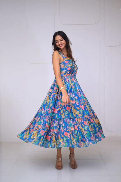 Midi Cobalt Multifloral