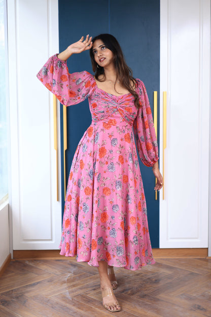 Maxi Pink Floral