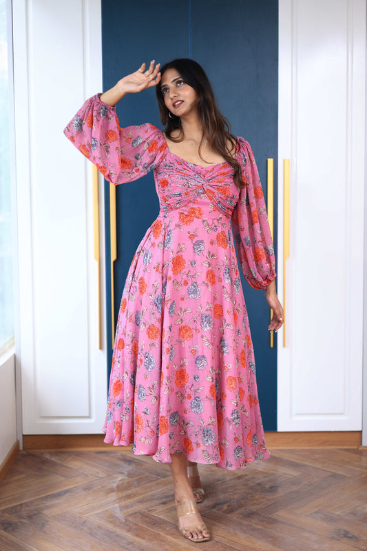 Maxi Pink Floral