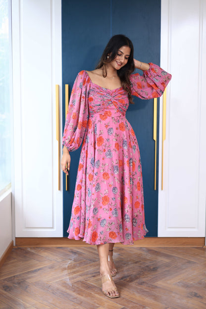 Maxi Pink Floral