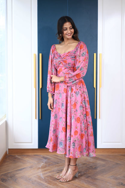 Maxi Pink Floral