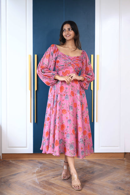 Maxi Pink Floral