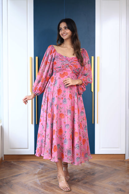 Maxi Pink Floral