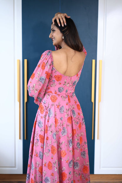 Maxi Pink Floral