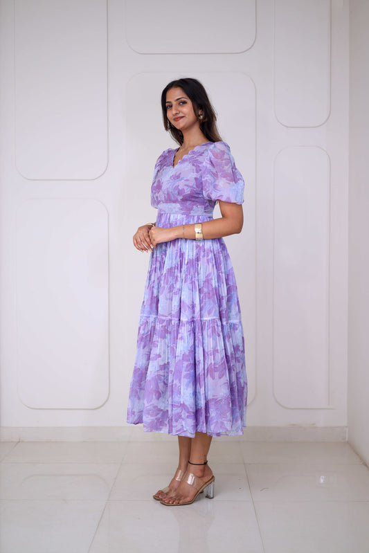 Midi Lavender Floral