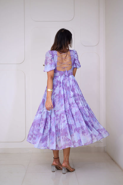 Midi Lavender Floral