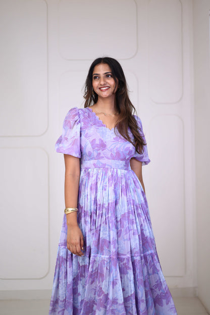 Midi Lavender Floral