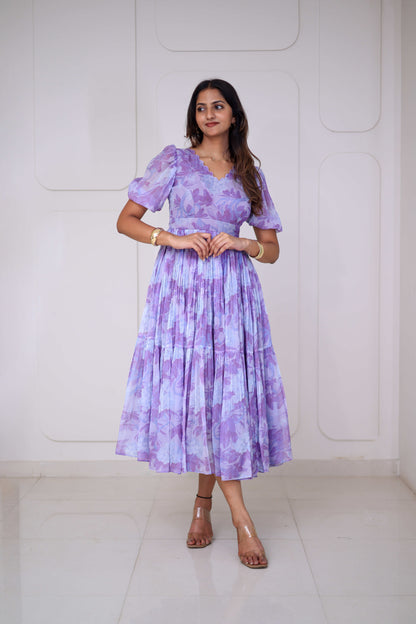 Midi Lavender Floral