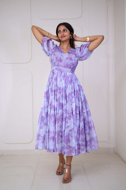 Midi Lavender Floral