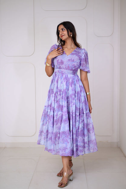 Midi Lavender Floral